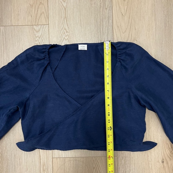 NWOTS Aritzia Wilfred Venus Linen Top - Picture 11 of 17